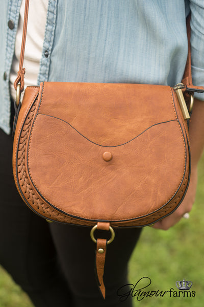 Cumberland Saddlebag Crossbody - Brown