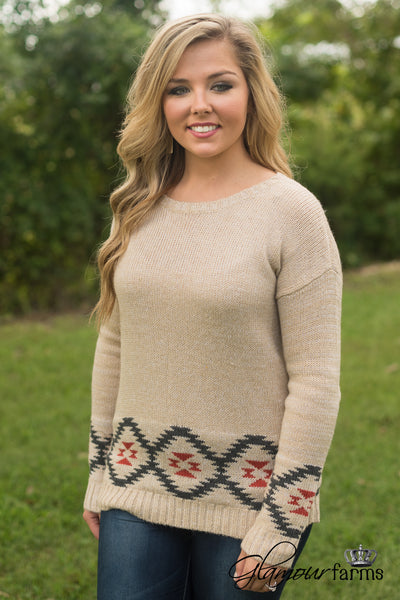 November Sky Sweater - Oatmeal