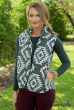 A Country Mile Vest - Black/Ivory