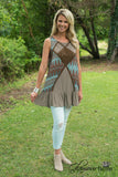A Sweet Medley Tunic/Dress - Brown/Multi