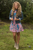 Adaline Tank Tunic/Dress - Neon Pink
