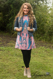 Adaline Tank Tunic/Dress - Neon Pink