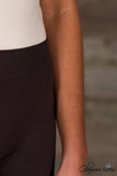 Curvy| Ahh-Mazing Basic Crop Legging - Dark Brown