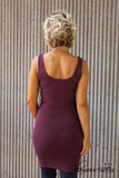 Ahh-Mazing Tank Long Shaper - Deep Wine