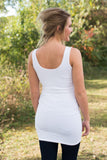 Ahh-Mazing Tank Long Shaper - White