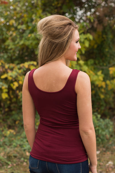 Ahh-Mazing Tank Short Shaper - Burgundy