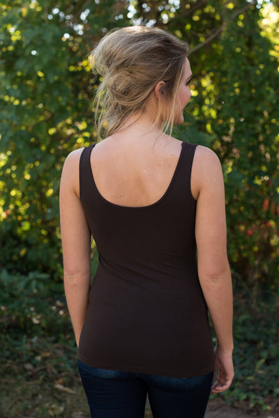Ahh-Mazing Tank Short Shaper - Dark Brown