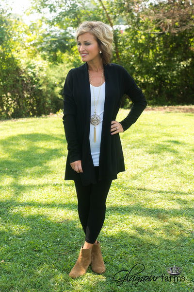 Aubrina Cardigan - Black