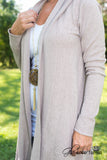 *1 LEFT - MED/LRG* Aubrina Cardigan - Oatmeal