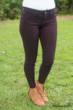 Ava Hyper Stretch Skinny - Mulberry
