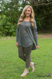 Before The Chill Top - Heather Charcoal