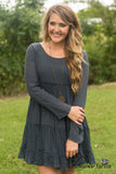 Blue Bayou Tunic/Dress - Steel Blue