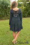 Blue Bayou Tunic/Dress - Steel Blue