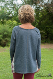 Blue Falls Top - Denim Blue