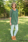 Briley Lane Top - Olive Green
