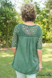 Briley Lane Top - Olive Green