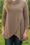 Brisk Days Top/Tunic - Mocha