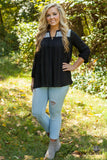 Canyon Skies Top - Black