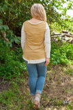 Cassidy Striped Top - Mustard