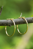 Claudia Hoop Earring - Gold