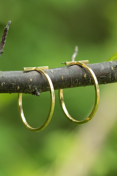 Claudia Hoop Earring - Gold