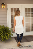 Coffee Tee/Tunic - Heather Gray