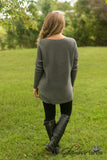Cream Of The Crop Sweater - Cool Gray