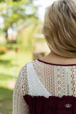 Crimson Moon Top - Burgundy