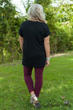 Curvy| Dressed To A Tee - Black