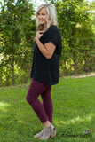 Curvy| Dressed To A Tee - Black