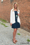 Evening Breeze Cardigan - Ivory