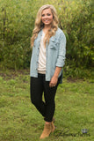Faithful Blue Denim Shirt - Light Wash