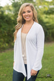 Forever Classic Cardigan - White
