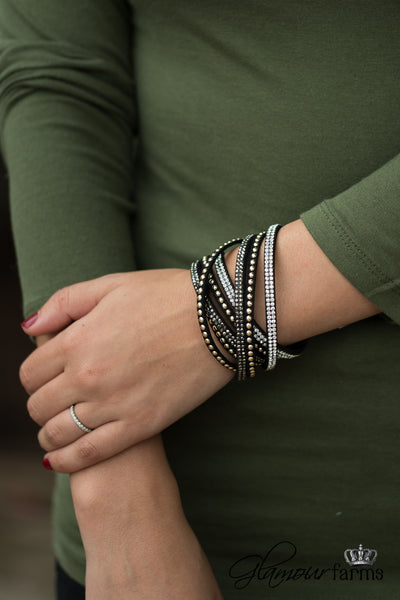 Fort Worth Wrap Bracelet - Black