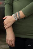 Fort Worth Wrap Bracelet - Gray