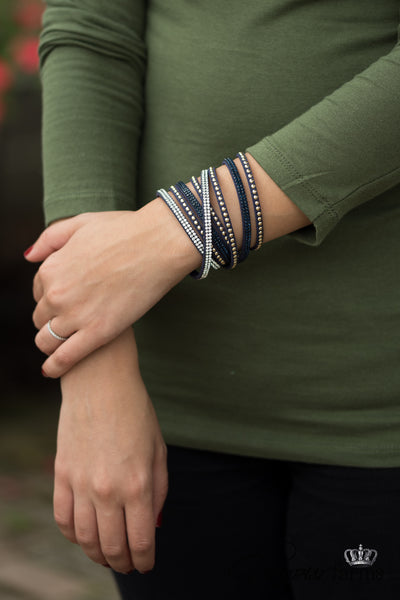 Fort Worth Wrap Bracelet - Purple