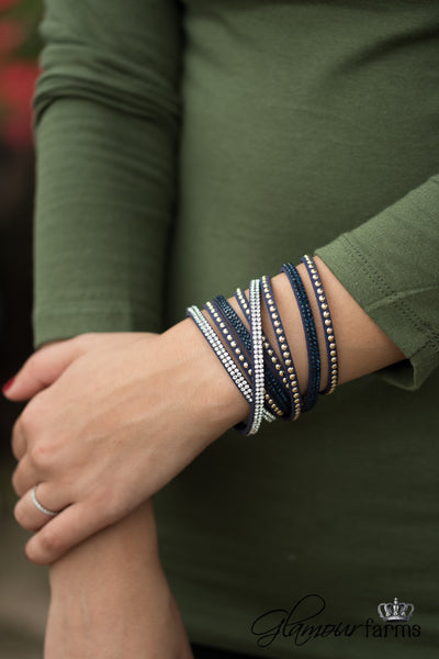 Fort Worth Wrap Bracelet - Purple