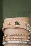 Fort Worth Wrap Bracelet - Tan