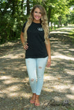 Glamour Farms Logo Tee - Black