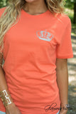 Glamour Farms Logo Tee - Coral