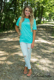 Glamour Farms Logo Tee - Teal