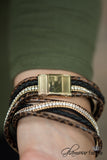 Glitz to Glam Bracelet - Gold/Brown