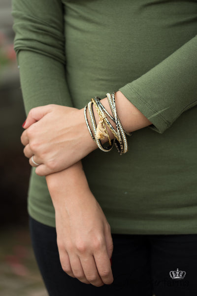 Glitz to Glam Bracelet - Gold/Silver