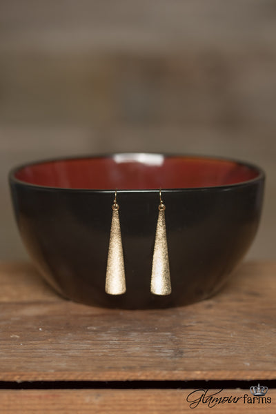Golden Rod Earring - Gold