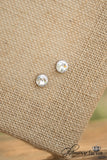 Gorgeous Glimmer Earrings - Clear/Rhodium