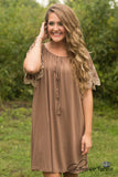 Gracelyn Dress - Mocha