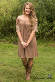 Gracelyn Dress - Mocha