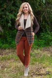 Great Falls Plaid Vest - Brown/Multi