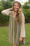 Greenlee Tunic/Dress - Olive/Multi