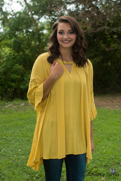 Gwendolyn Tunic - Mustard